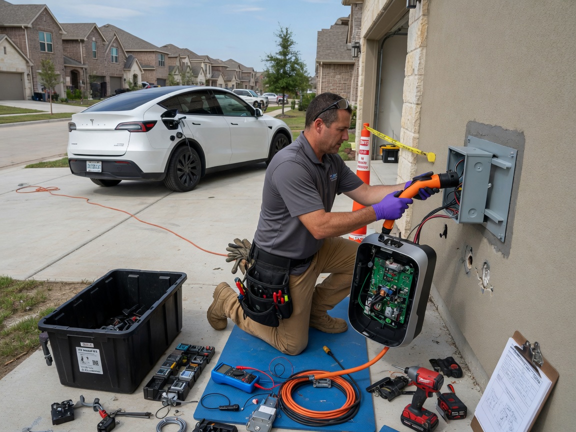 EV Charger Repair and Installation in Frisco